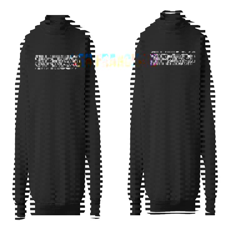 ワールドトラベラー ランドマーク アメリカ カリフォルニア サンフランシスコ スウェットシャツ