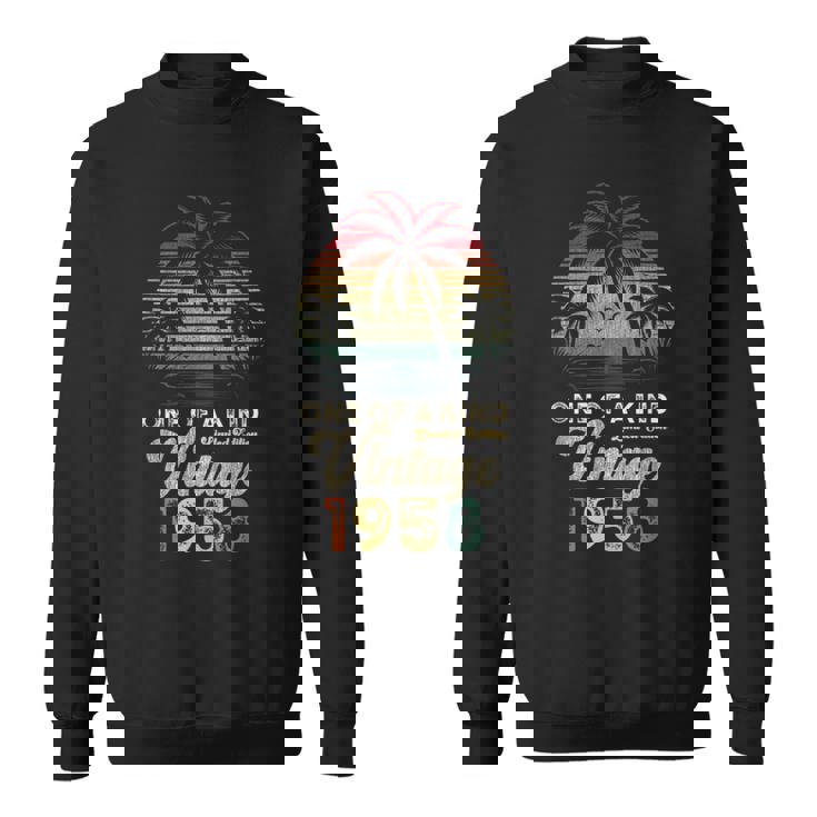 ヴィンテージ 1958年 誕生日 67歳 ヤシの木 レトロ スウェットシャツ