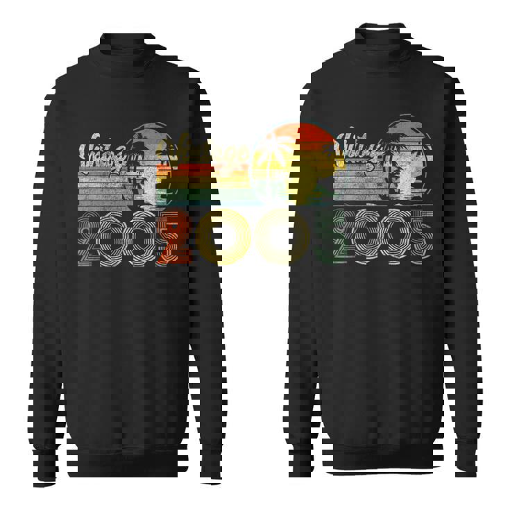 ヴィンテージ 2005 Born In 2005 20歳の誕生日プレゼント 20歳 スウェットシャツ