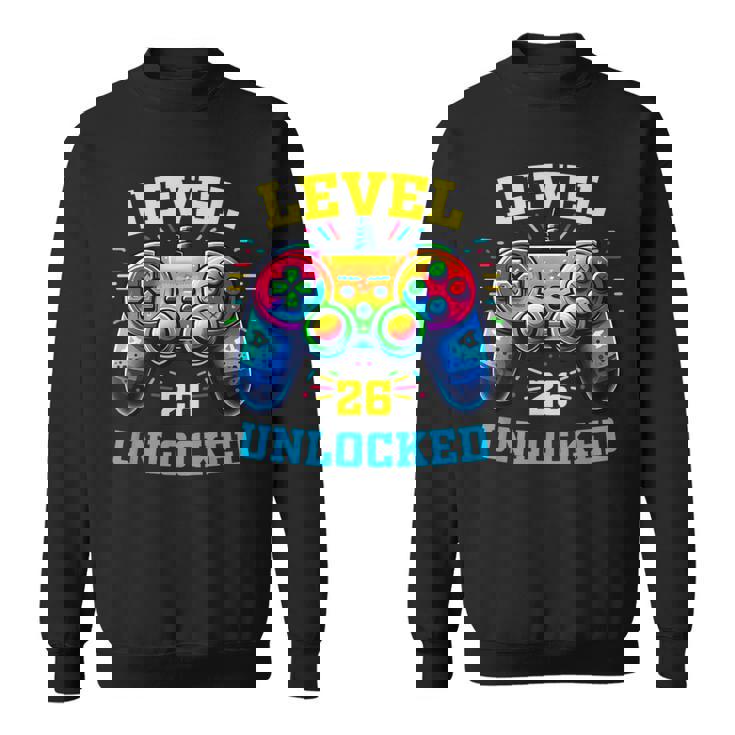 ヴィンテージ 26歳の誕生日 ゲーマー 26歳のギフト 26歳の誕生日 スウェットシャツ