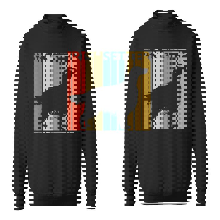 ヴィンテージ アイリッシュセッター 犬の飼い主と恋人 スウェットシャツ