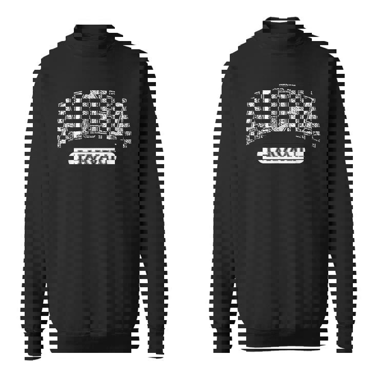 ヴィンテージ アロハ ハワイ ハワイ バーシティ テキスト 大学 フォント スウェットシャツ