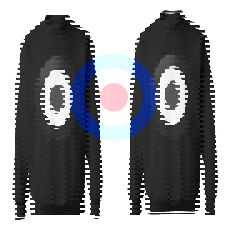 ヴィンテージ イギリス Raf Mod Bullseye レトロ シンボル ラウンデル ターゲット スウェットシャツ