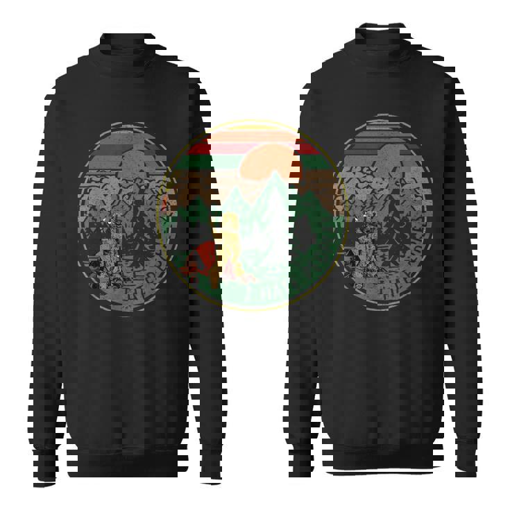 ヴィンテージ キャンプ I Hate People 面白いキャンプギフト スウェットシャツ