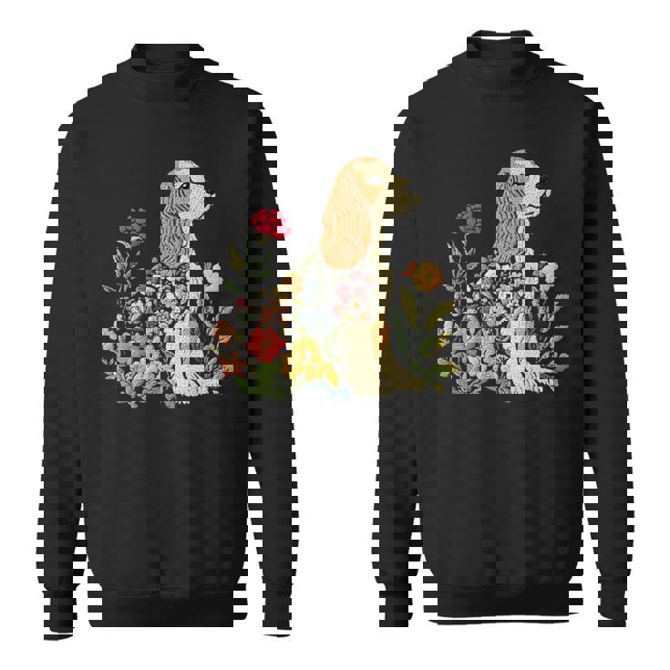 ヴィンテージ コッカー スパニエル ママ 犬 飼い主 母の日 スウェットシャツ