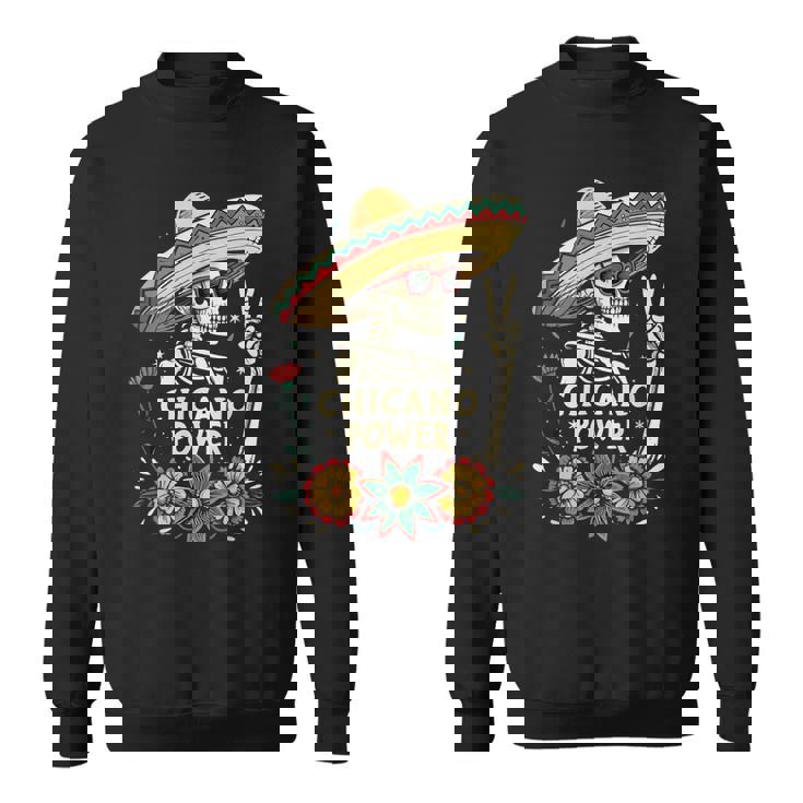 ヴィンテージ チカーノ Día De Los Muertos スウェットシャツ