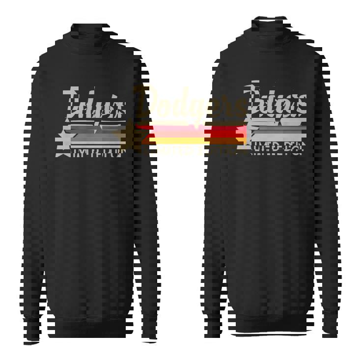 ヴィンテージ ドジャース 名前 スローバック レトロ メンズ レディース スウェットシャツ