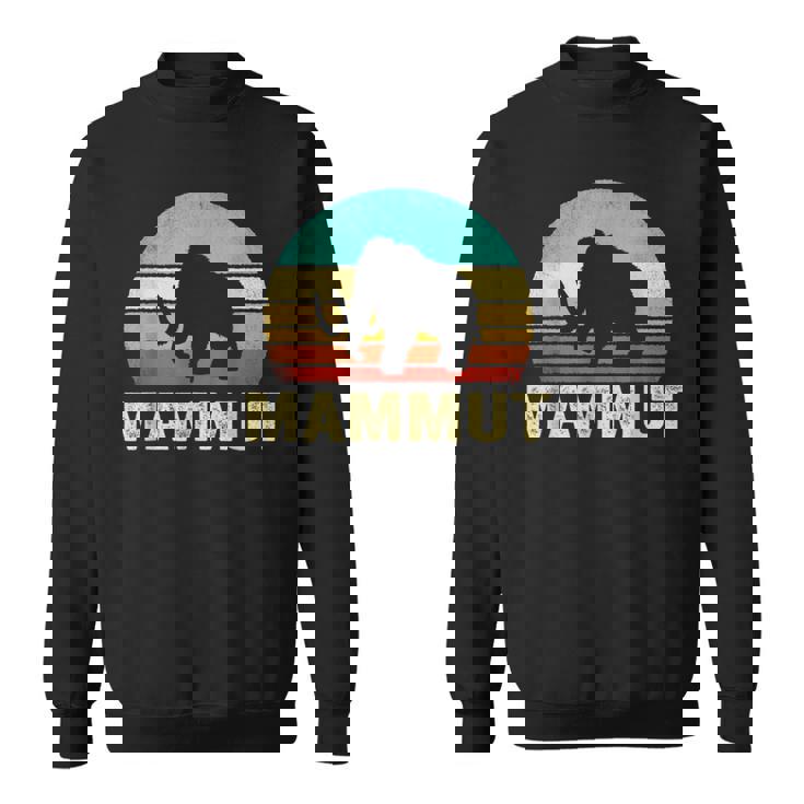 ヴィンテージ マムート サンセット レトロ スウェットシャツ