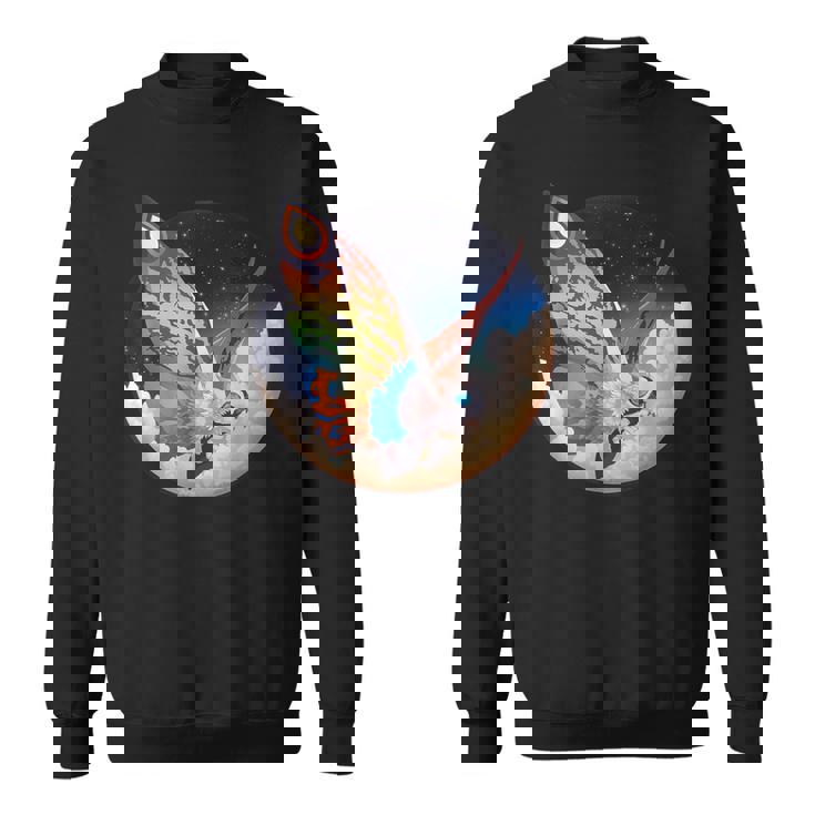 ヴィンテージ モスラ-モスラ怪獣怪獣 スウェットシャツ