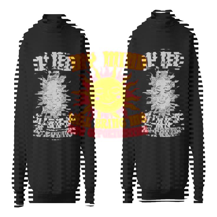 ヴィンテージ 太陽 天体 マニフェスト アトラクション 心の機会 スウェットシャツ