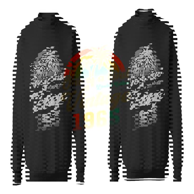 ヴィンテージ1965バースデー60年パームツリー スウェットシャツ