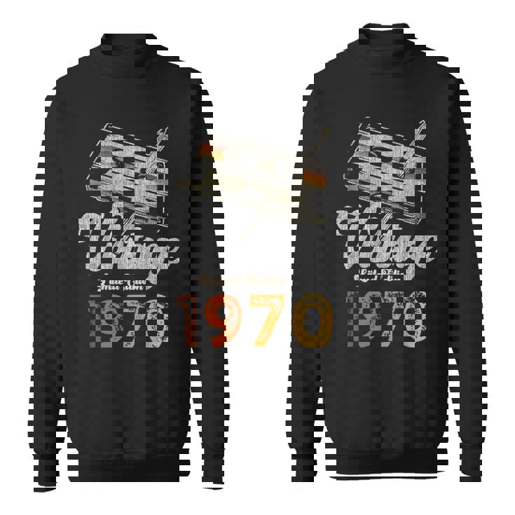 ヴィンテージ1970 カセット・ペンシル 55歳の誕生日 スウェットシャツ