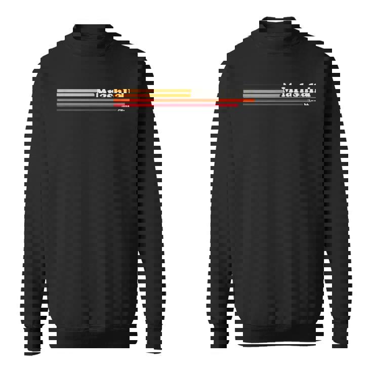 ヴィンテージ1980年代グラフィックスタイルマーシャルミネソタ州 スウェットシャツ