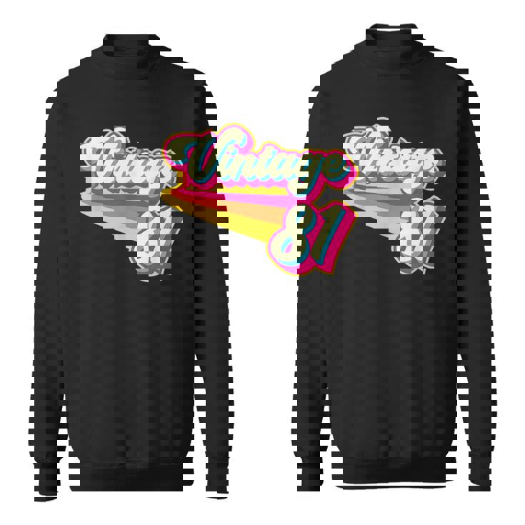 ヴィンテージ1981バブルガム スウェットシャツ