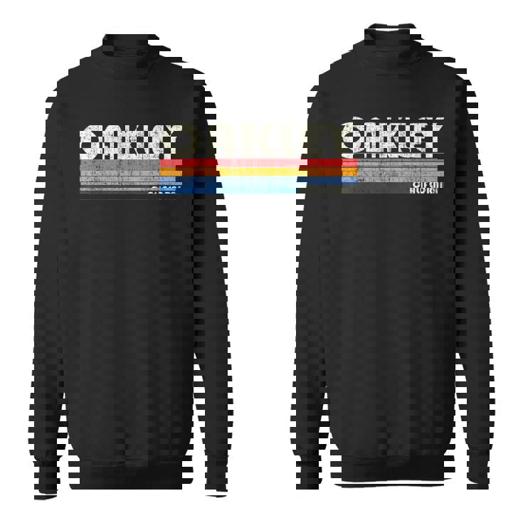 ヴィンテージ70年代80年代スタイルoakley Ca スウェットシャツ