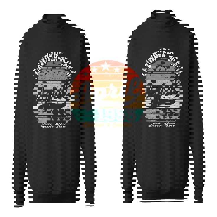 ヴィンテージ70歳の誕生日の伝説は1955年4月に誕生しました。 スウェットシャツ