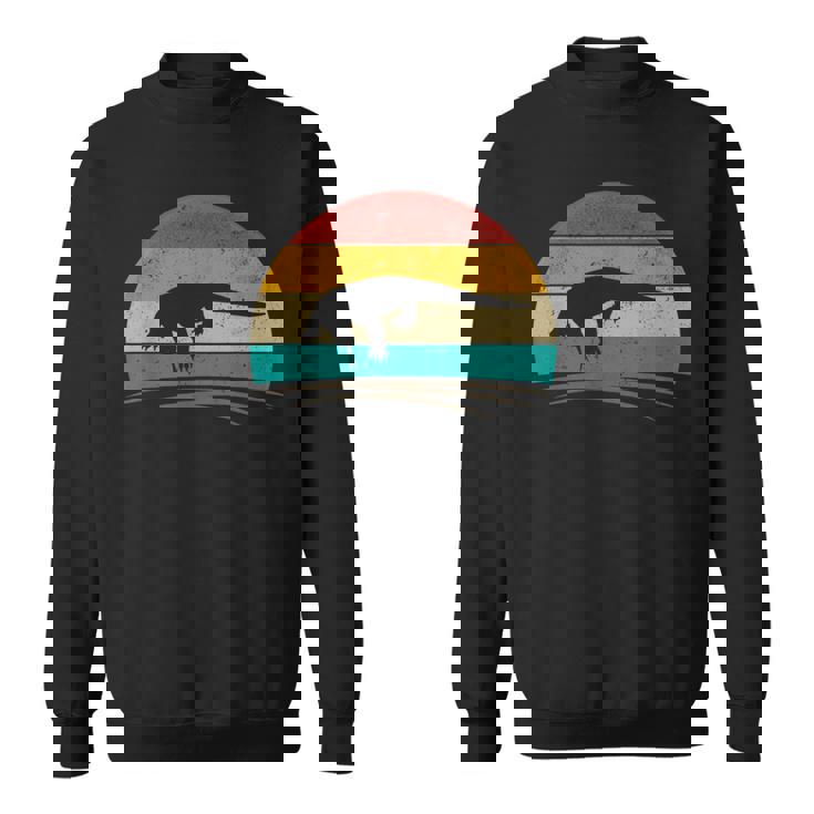 ヴィンテージコモドドラゴン レトロアンティーク調コモドドラゴン スウェットシャツ