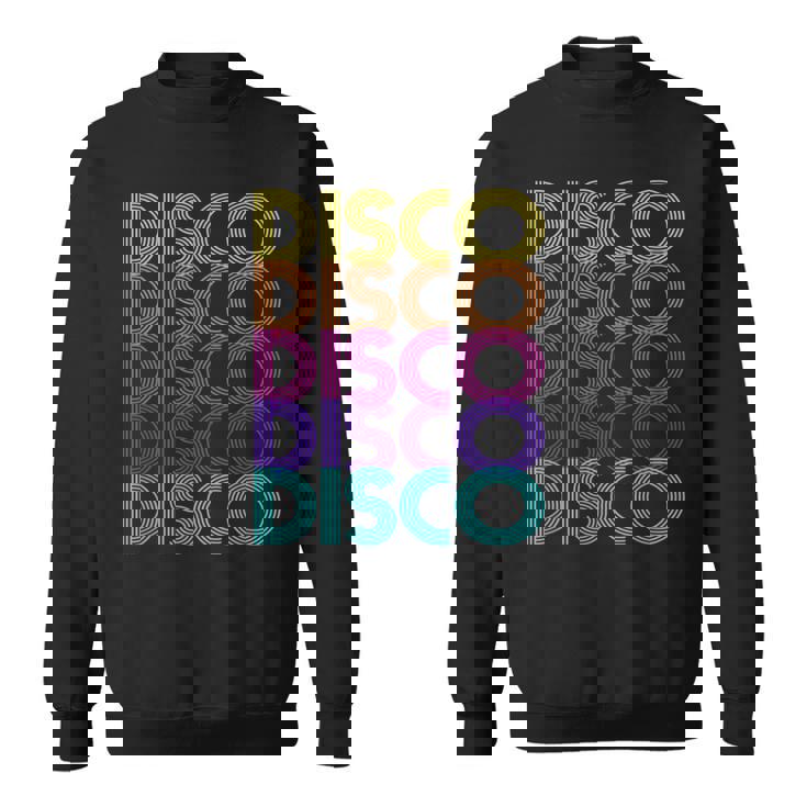 ヴィンテージスタイル ダンシング レトロ ディスコ スウェットシャツ