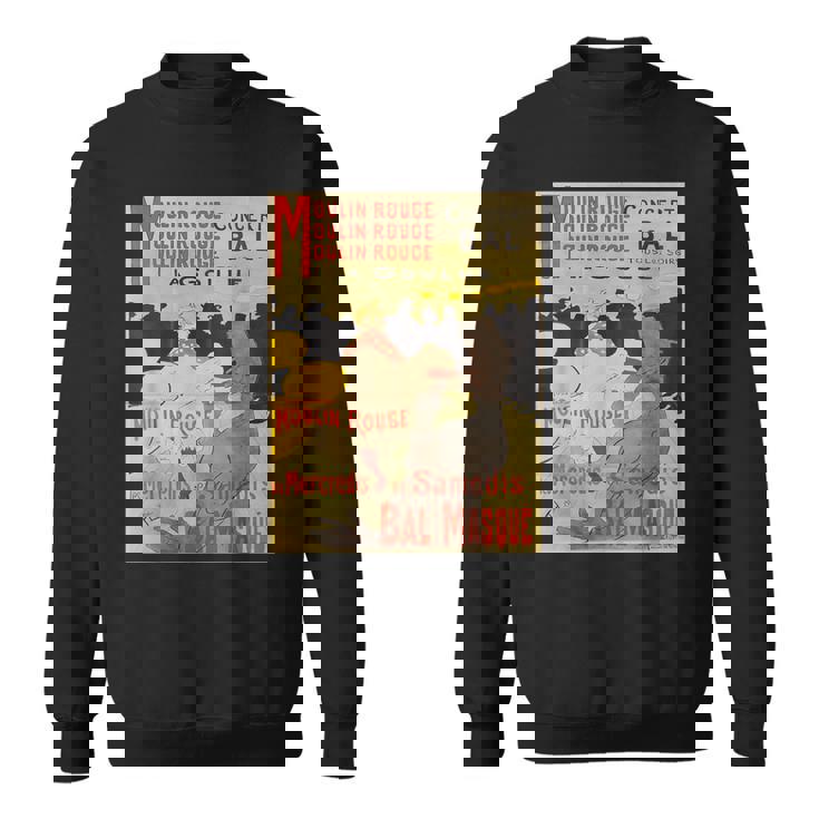 ヴィンテージポスター トゥールーズロートレック レトロtシャツ スウェットシャツ