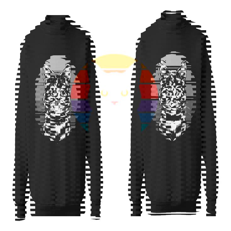 ヴィンテージ猫 スウェットシャツ