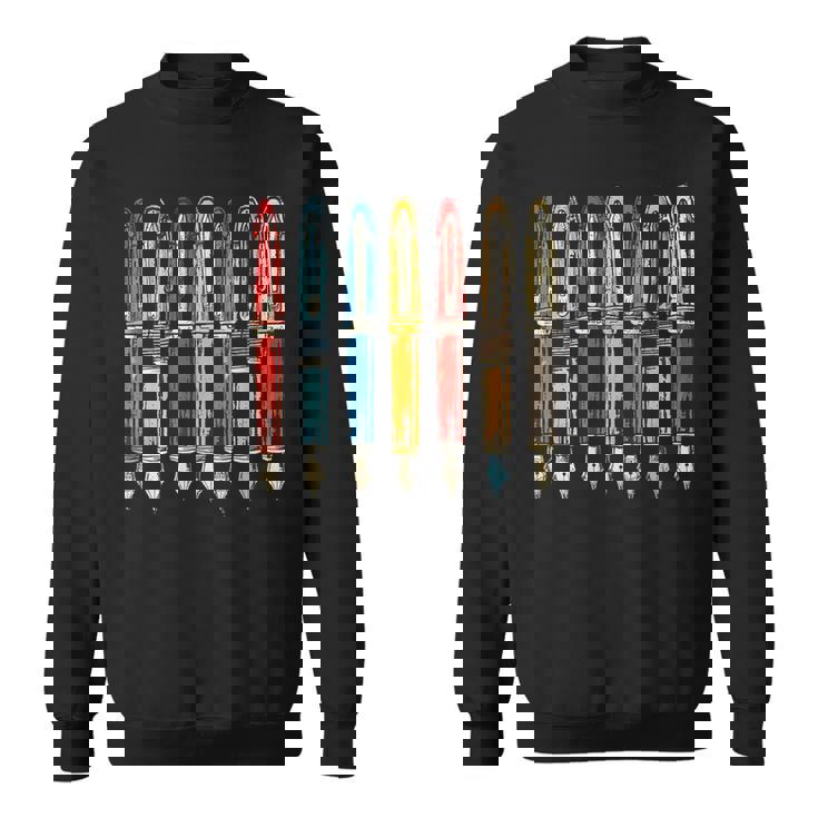 万年筆 熱狂的 コレクター愛好家 レトロ ヴィンテージ インク スウェットシャツ