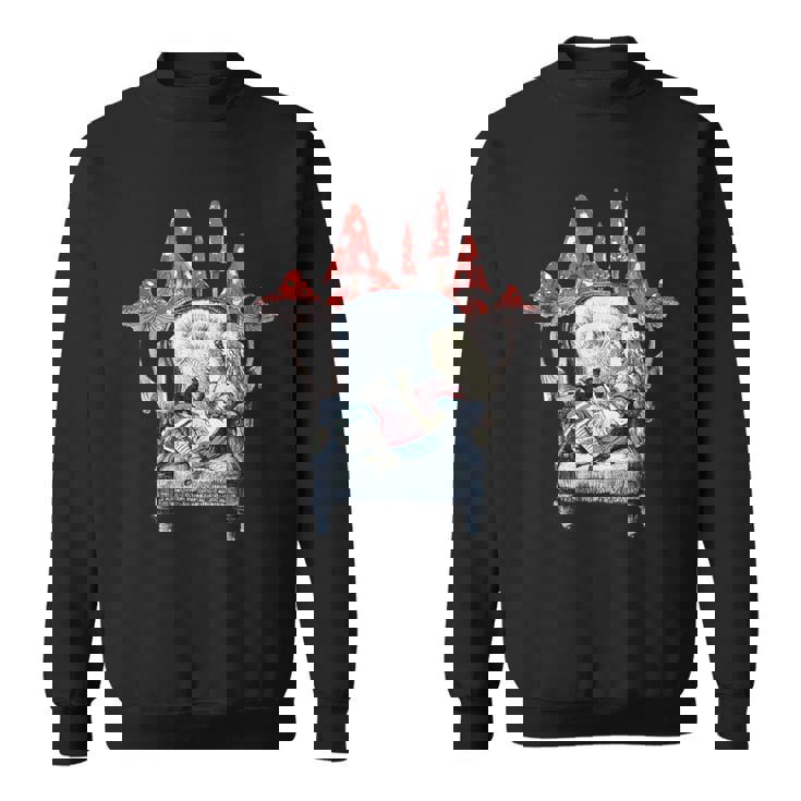 不思議の国のアリス アリスマッシュルーム スウェットシャツ