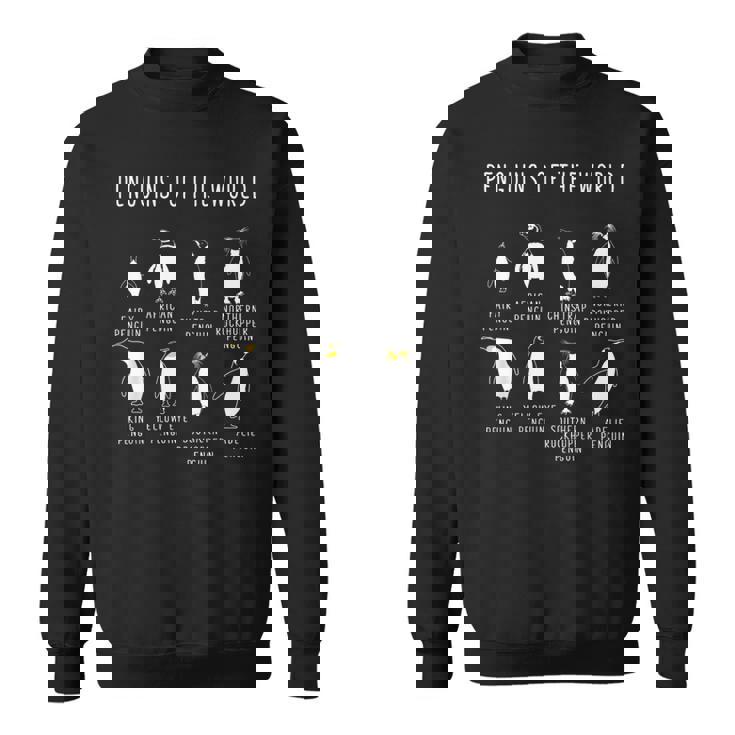 世界のペンギン8選おかしな南極ペンギン スウェットシャツ