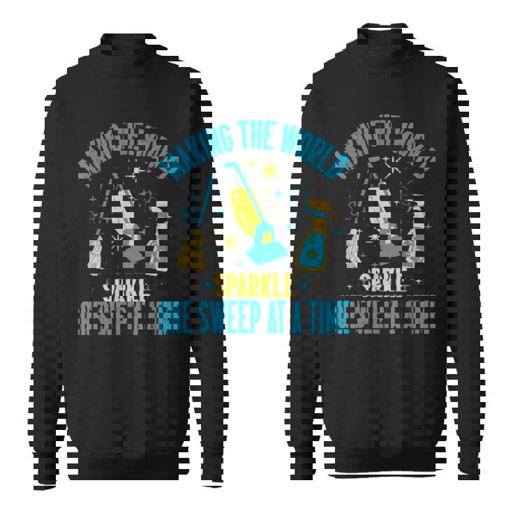 世界を一気に輝かせる 掃除に スウェットシャツ