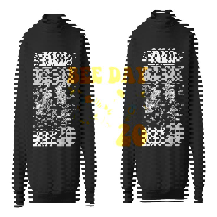 世界ミツバチの日 ミツバチ スウェットシャツ