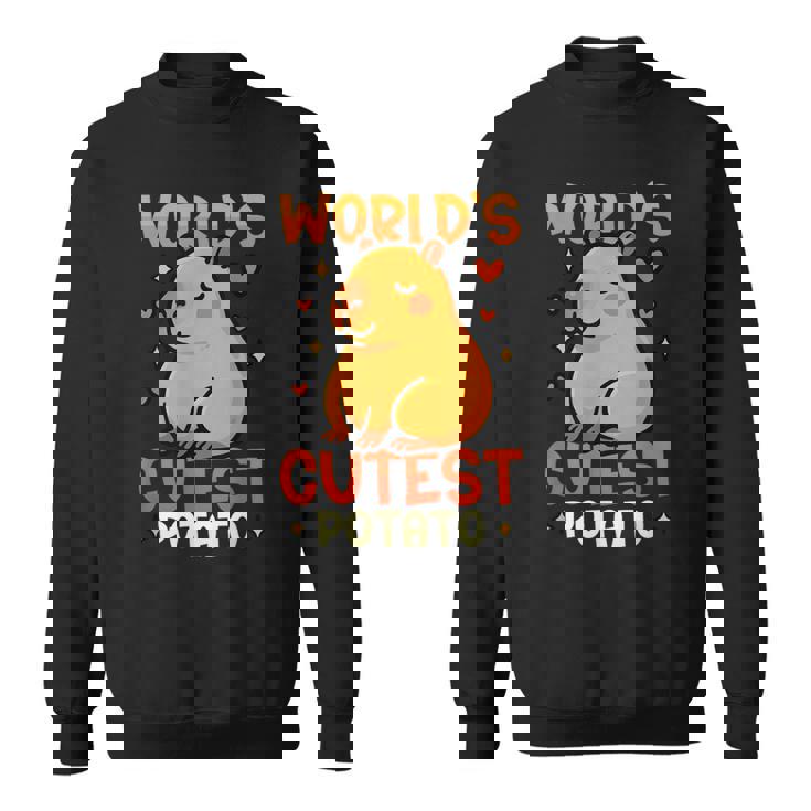 世界一かわいいポテトカピバラ スウェットシャツ