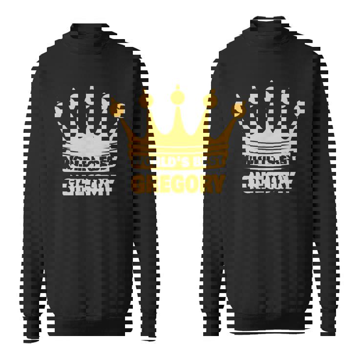 世界一のグレゴリー 面白い名前「グレゴリー」 スウェットシャツ