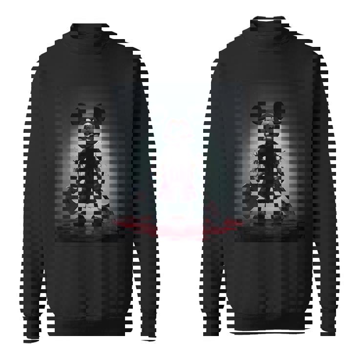 中世の武器 ミッキー怖いホラー スウェットシャツ