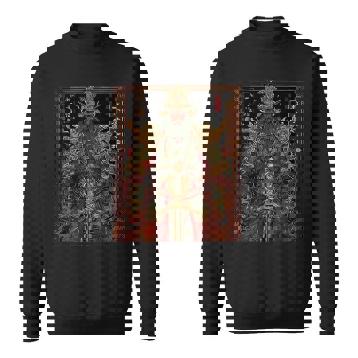 中国神主 関羽 神話 軍人 戦士 スウェットシャツ