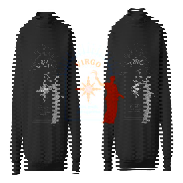 乙女座 星座 9月 8月 誕生日 グラフィックアート 乙女座サイン スウェットシャツ