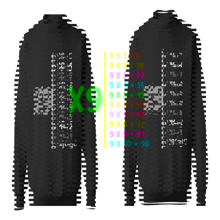 九九 小学校 算数 日 キッズ 男の子 スウェットシャツ