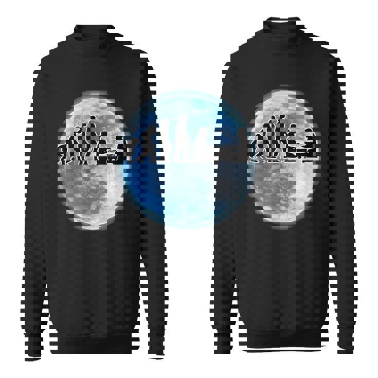 人類の進化 将棋 囲碁 おもしろ グッズ 服 面白いtシャツ 面白い ネタ メンズ スウェットシャツ