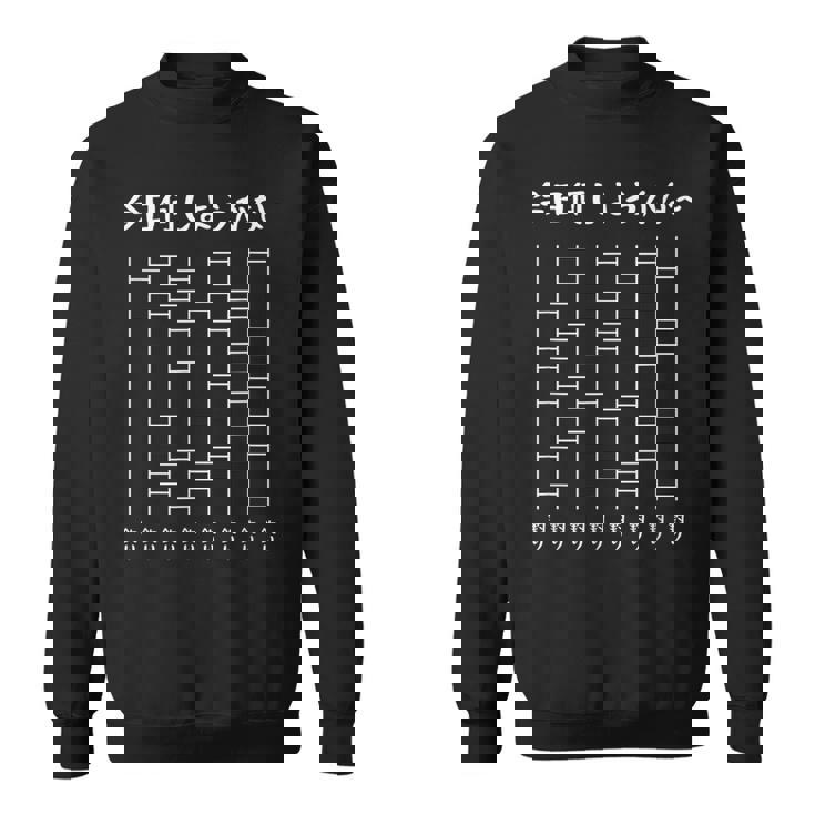 今日何しようかなー あみだくじの面白ネタ 釣り あみだくじ ギャグ ジョーク 釣り好き 海釣り おもしろ スウェットシャツ