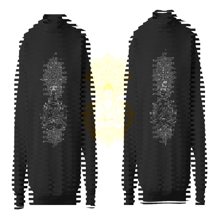 仏像デザイン スウェットシャツ