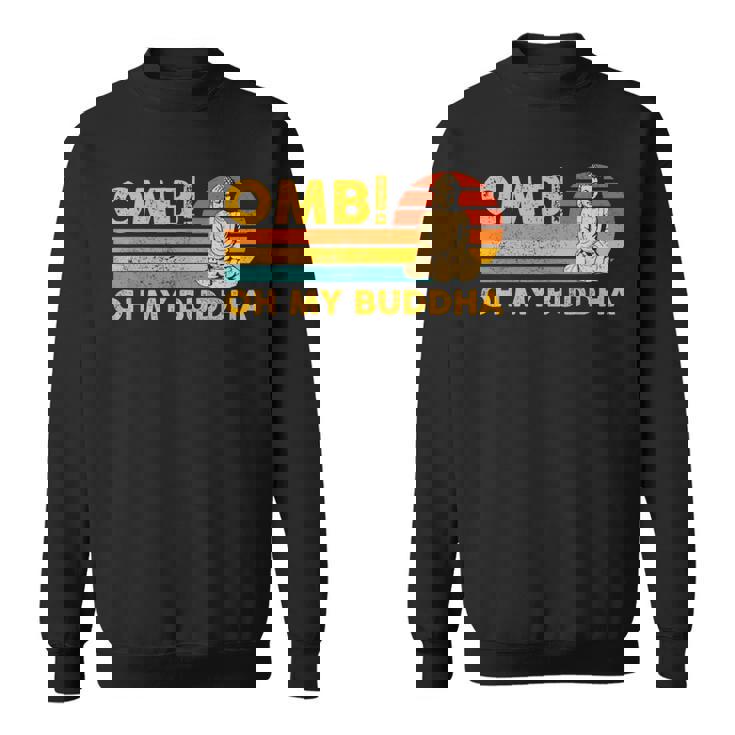 仏教 仏前 レトロ Omb オーマイブッダ スウェットシャツ