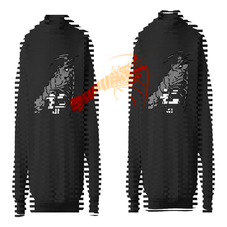 伊勢エビ エビ カニ ウニ 海洋生物 矛盾 おもしろ イラスト かわいい 面白い ネタ 画像 スウェットシャツ