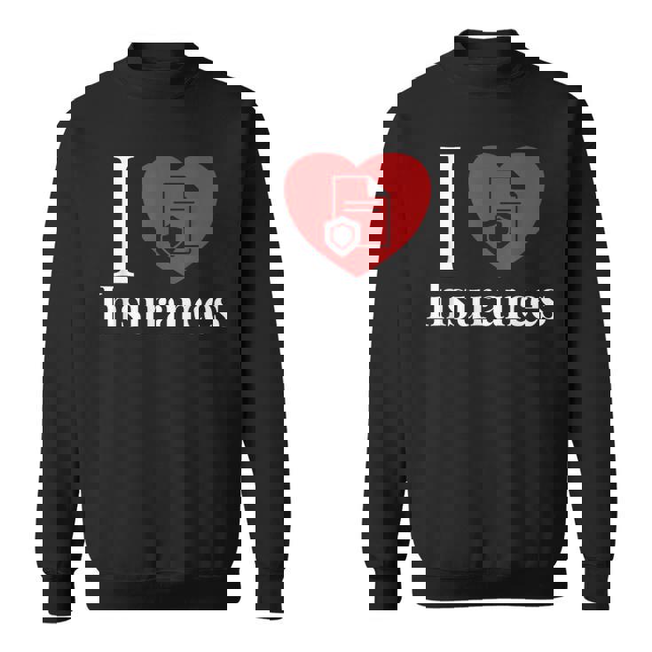 保険大好き スウェットシャツ