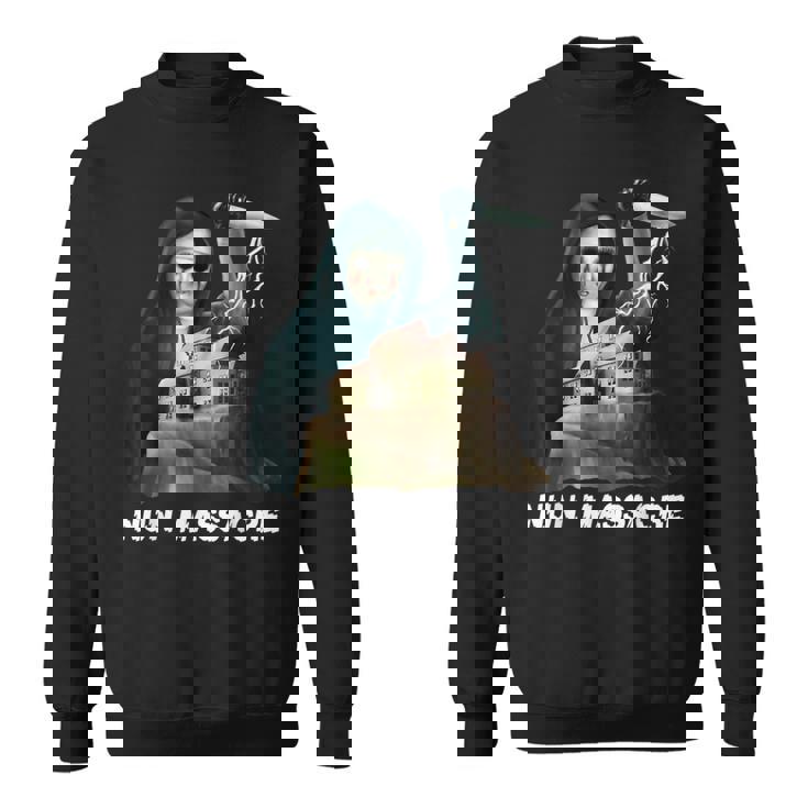 修道女虐殺サバイバルホラーゲームマニアック スウェットシャツ