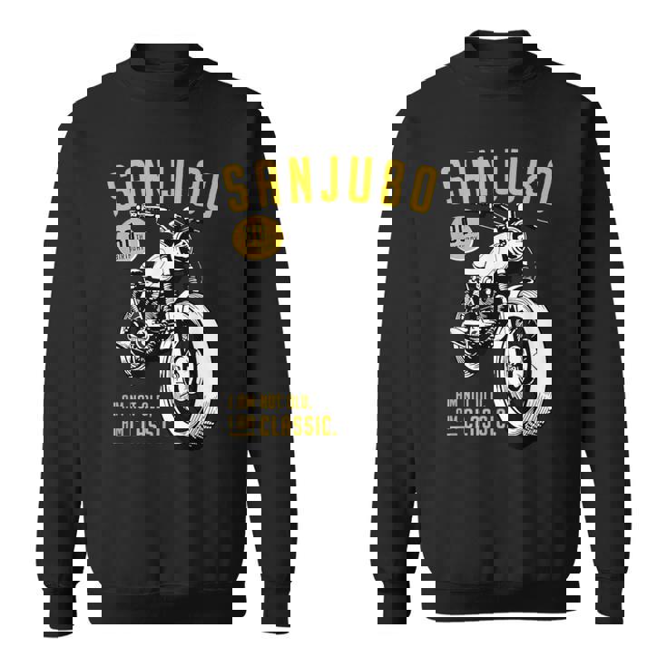 傘寿祝い 車好き 父 男性 おしゃれ クラシックカー 80歳 I'm Not Old I'm Classic スウェットシャツ