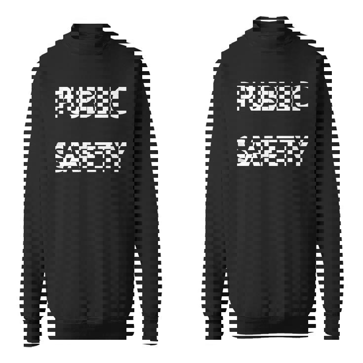 公安警備員 イベントスタッフオフィサー ジョブユニフォーム スウェットシャツ