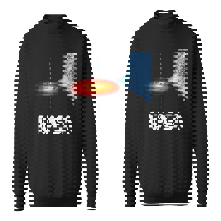 公式ライセンス。 Nasaシグナスブラックホールスペースギフト スウェットシャツ