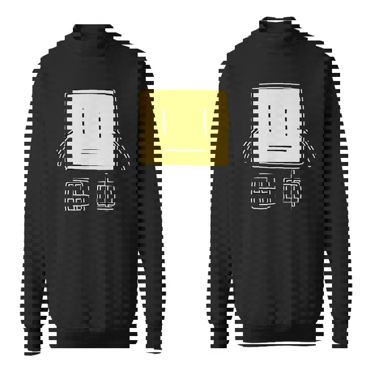 前背両面おもしろプリント「田中」 スウェットシャツ