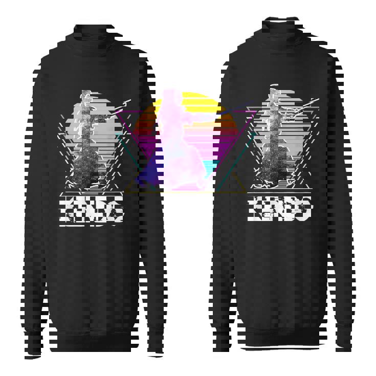 剣道 日本武道 レトロ ヴィンテージ ヴェイパーウェーブ 90年代 スウェットシャツ