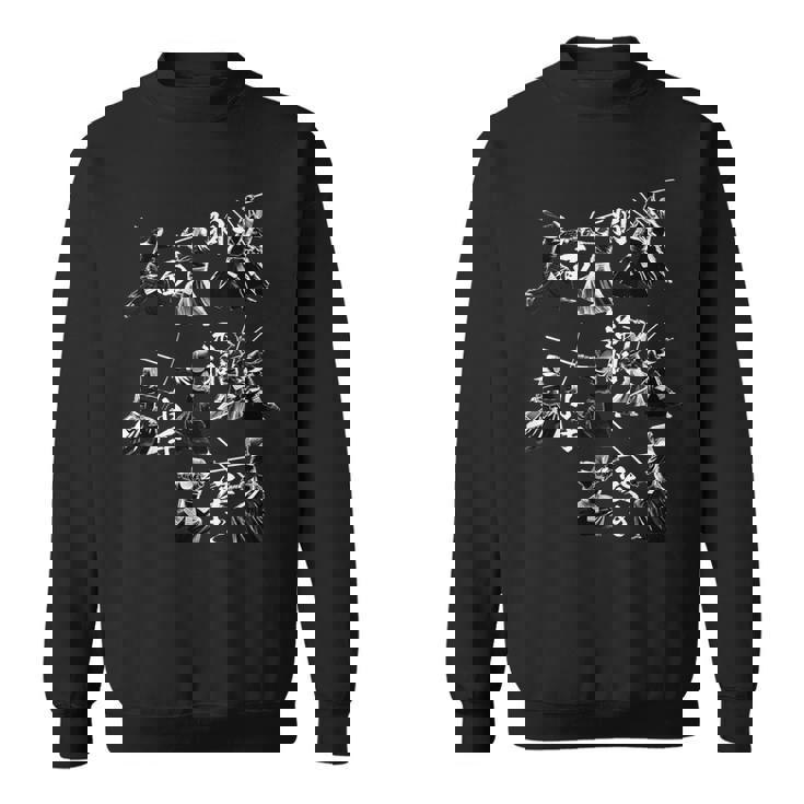 剣道 面白いtシャツ 一本 イラスト 剣道部 剣士 剣術 おもしろ 面白い 服 オリジナル おもしろグッズ ネタ 道場 スウェットシャツ