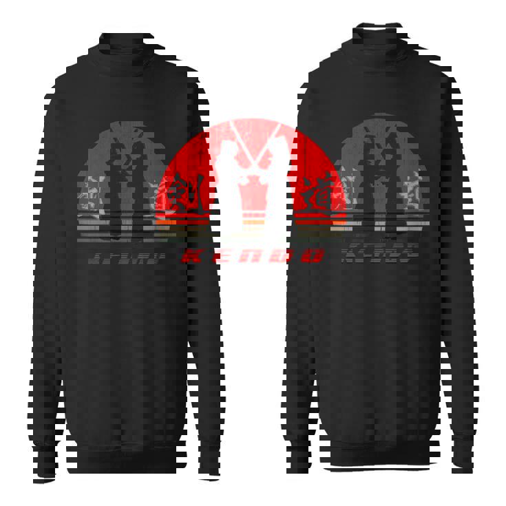 剣道、ヴィンテージスタイル スウェットシャツ