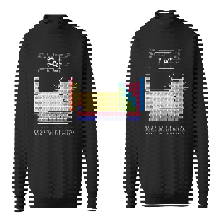 化学猫 元素周期表 スウェットシャツ